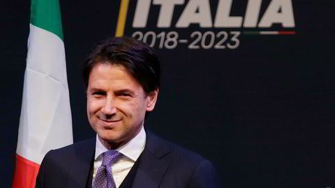 Akademikeren Giuseppe Conte er nominert som Italias neste statsminister. Foto: AP Photo/Alessandra Tarantino