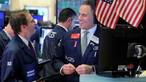 Meglerne her på gulvet i New York Stock Exchange (NYSE) kan se frem til et gyldent børsår i 2019, hvis historien gjentar seg.