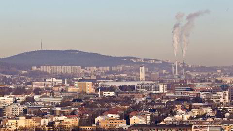Ikke så rent som du tror. Bilde over Oslo som viser luftforurensing. Foto: Vegard Grøtt /
