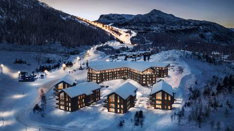 Fyri Resort i Hemsedal åpnet rett før korona, og har holdt åpent gjennom vinteren. Nå stenges hotellet før påske grunnet nye Viken-restriksjoner. Illustrasjon: Fyri Resort