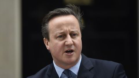Storbritannias statsminister David Cameron. Foto: REUTERS/Toby Melville/NTB SCANPIX