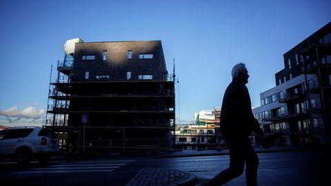 Boligbygging i Kværnerbyen i Oslo.