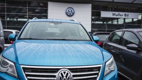 Volkswagens dieselutslippsjuks kan kommer til å koste selskapet dyrt. Europeiske kunder får imidlertid ingen erstatning. Illustrasjonsfoto: Per Thrana