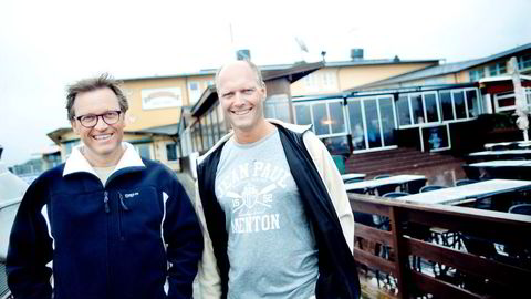 Fra venstre: Kristian og Roger Adolfsen drar inn 2,75 milliarder kroner på salg av en stor barnehageeiendomsportefølje.