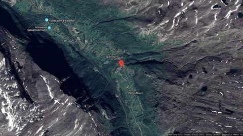 Området rundt Stasjonsveien 12, Gáivuotna – Kåfjord – Kaivuono, Troms og Finnmark