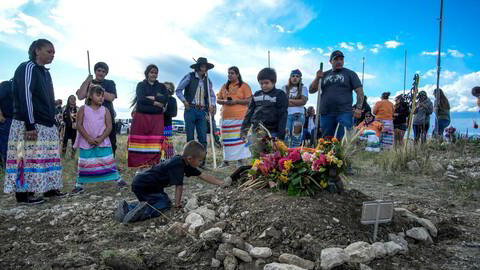 Høsten 2024 fikk Almeda Heavyhair omsider sin grav i reservatet Fort Belknap i Montana, der hun vokste opp. Hun var en av flere urfolkselever som døde og ble gravlagt på den beryktede internatskolen Carlisle Indian Industrial Boarding School.