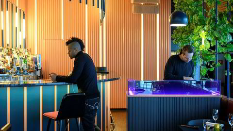 Lørdager på Ling Ling i Oslo spiller serveres lunsjen til klubbmusikk.