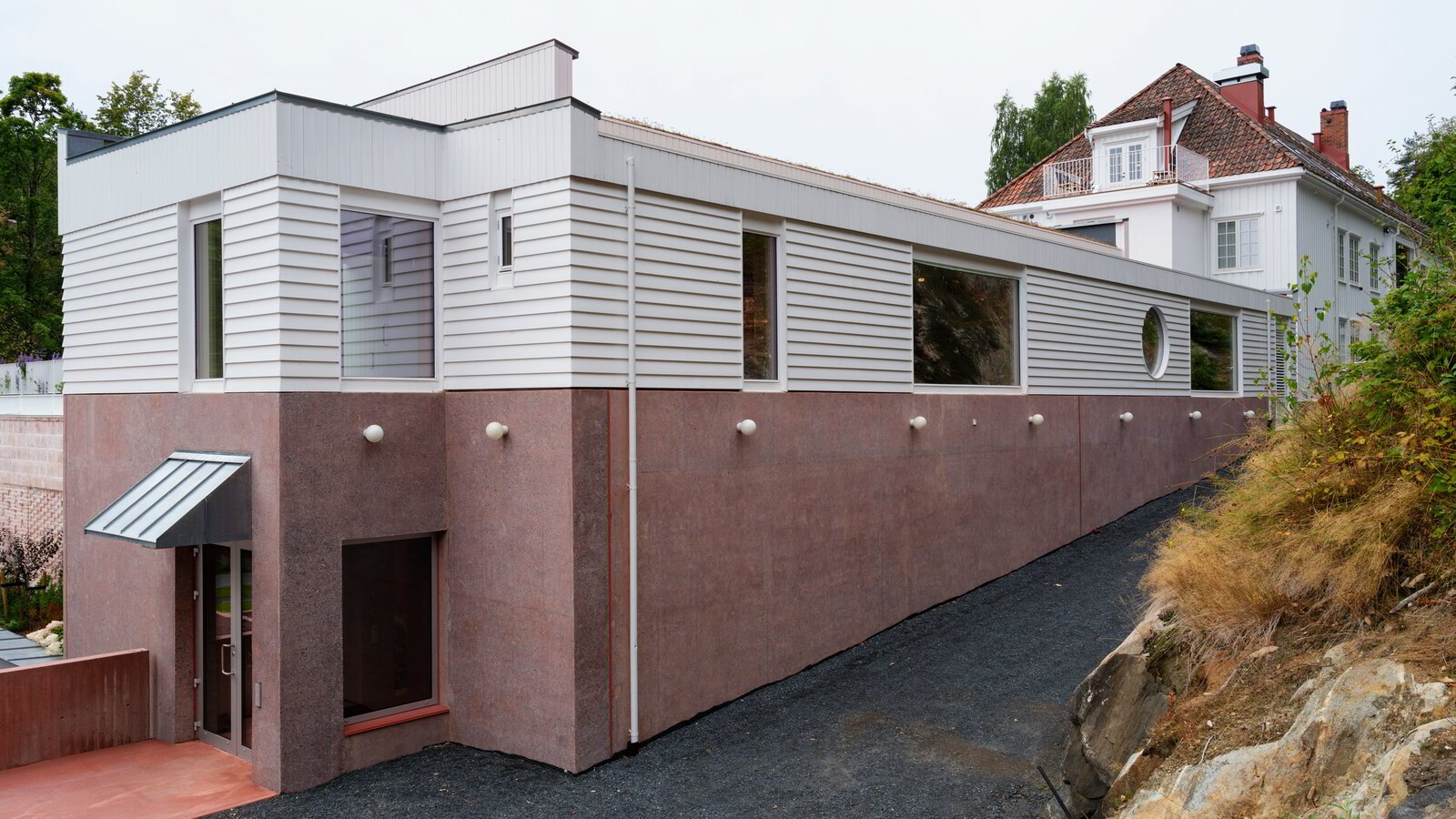 Transformerte aldershjemmet med tre nybygg