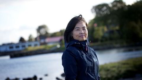 Yuhong Hermansen (50) ble sittende med to små barn og ansvaret for Det Stavangerske Dampskibsselskab etter at den 23 år eldre ektemannen Folke Hermansen døde brått i 2006.