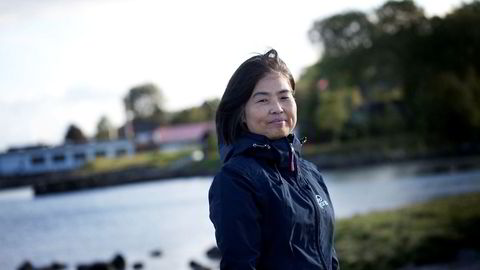 Yuhong Hermansen (50) ble sittende med to små barn og ansvaret for Det Stavangerske Dampskibsselskab etter at den 23 år eldre ektemannen Folke Hermansen døde brått i 2006.