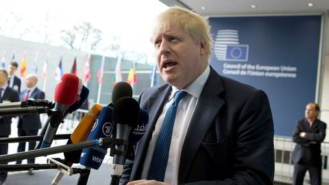 Storbritannias utenriksminister Boris Johnson. Foto: Virginia Mayo/Ap Photo/NTB Scanpix
