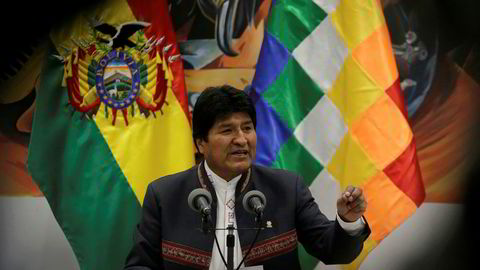 Bolivias president vil fortsatt være Evo Morales.