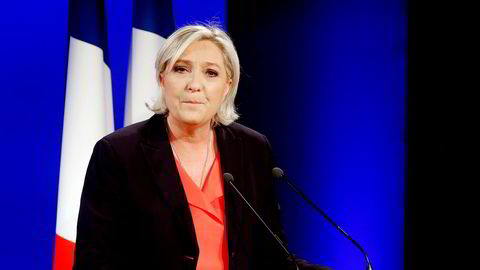 Marine Le Pen, leder av Nasjonal Front i Frankrike.