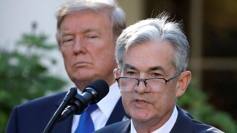 Fed-sjef Jerome Powell holder rentene uendret, til president Donald Trumps store irritasjon.