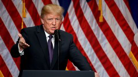 USAs president Donald Trump mener underskudd på handelsbalansen er et tegn på svakhet.