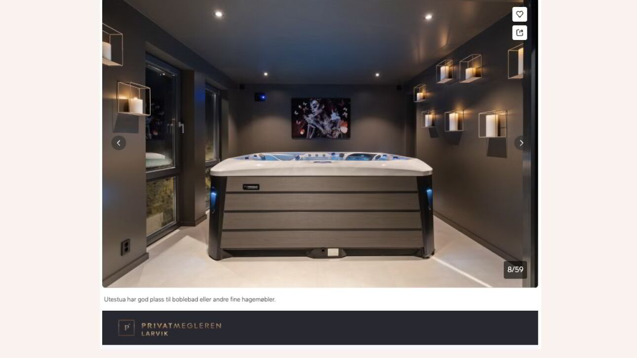 Eiendomsmegler felt for «overdrevent fokus» på boblebad som ikke fulgte med boligen