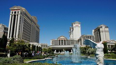 Caesars Palace i Las Vegas er blant de 100 beste forretningsreisehotellene i verden, ifølge Egencia.