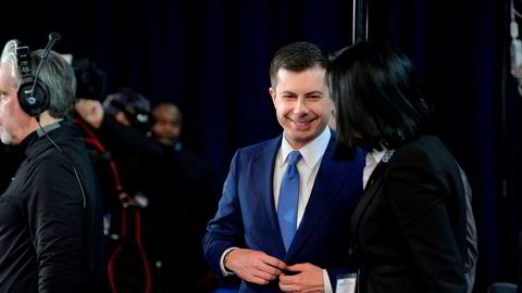 Pete Buttigieg er i støtet etter nominasjonsvalget i Iowa, og pengene strømmer også inn.