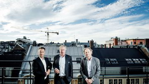Runar Vatne, Carl Erik Krefting og Hans Petter Krohnstad fra Søylen Eiendom satt igjen med milliarder da de solgte det norske luksusmote­strøket med Steen & Strøm, Eger, Hermes og Gucci for et par år siden.
