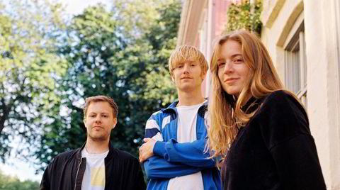 Masåva byr på fabelaktig visepop på sitt andre album, fra venstre: Øystein Aarnes Vik, Martin Morland og Selma French Bolstad.