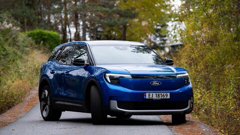 Utseendemessig skiller den nye Ford Explorer seg ut fra de andre bilene på Volkswagens MEB-plattform.