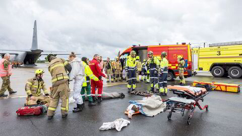 Vår evne til å ivareta humanitære behov i krig må ikke være vår største svakhet, skriver kronikkforfatterne. Her fra en øvelse i Sivilforsvaret.