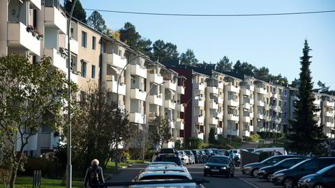 Obos-leiligheter på Lambertseter i Oslo.