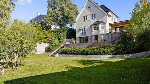 Villadrømmen på Vinderen har en prisantydning på 44,8 millioner kroner.