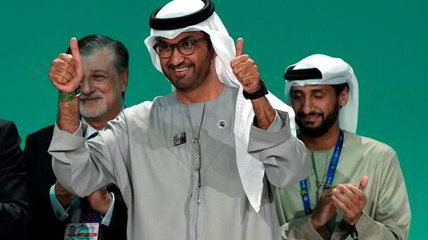 Sultan Al Jaber er industriminister i Emiratene og direktør for oljeselskapet ADNOC, men lyktes som president for COP28.