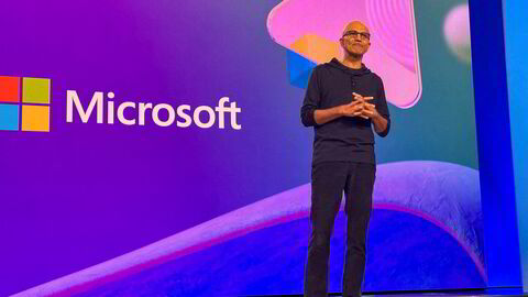 Microsoft-sjef Satya Nadella.