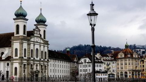 Luzern begynner å bli tett befolket av rike nordmenn.