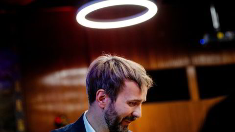 Jan Christian Vestre på Arbeiderpartiets landsstyremøte.