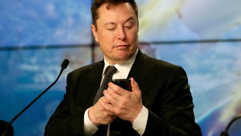 Elon Musk er grunnlegger av Tesla og SpaceX.