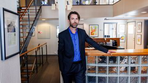 Daglig leder Lars Kåre Pedersen i advokatfirmaet Bull Årstads kontorer i Stavanger.