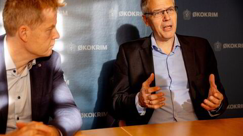 – Vi kan sitte med informasjon som setter Finanstilsynet i stand til å spørre de riktige spørsmålene når de kommer på tilsyn, sier Økokrim-sjef Pål Lønseth. Finanstilsynsdirektør Per Mathis Kongsrud har tro på den nye satsingen.