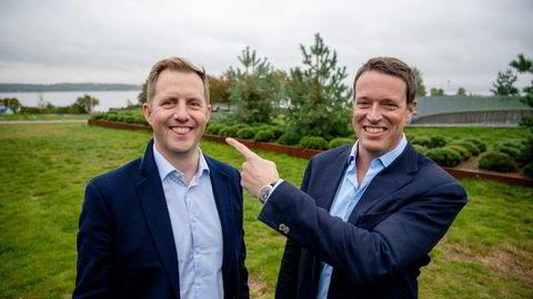 Odd Johnny Winge og Fredrik Halvorsen har begge grunn til å smile etter fjoråret.
