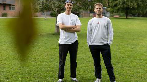 Gründerne i Dune Analytics Fredrik Haga og Mats Olsen sluttet i Schibsted for fire år siden. Nå prises gründerselskapet til over 8,8 milliarder kroner.