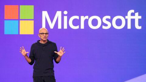 Microsoft-sjef Satya Nadella.