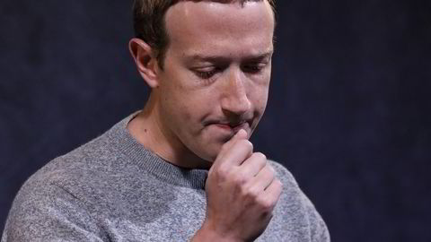 Mark Zuckerberg får et papirtap på over 30 milliarder dollar.