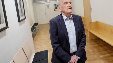 Ivar Løge har vært en av de største privatinvestorene på Oslo Børs de siste 40 årene. I dag er Kongsberggruppen hans desidert største enkeltaksje.