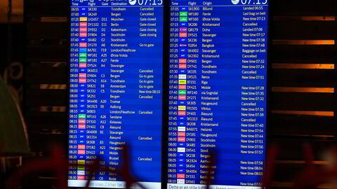 Nå kommer SAS-flyene til å ta av fra Oslo lufthavn igjen.