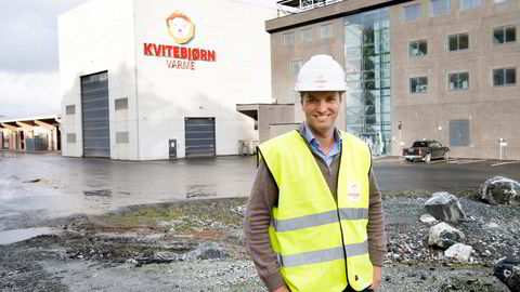 Espen Aubert og faren Karsten Aubert bygget fjernvarmeanlegget Kvitebjørn Varme i Tromsø.