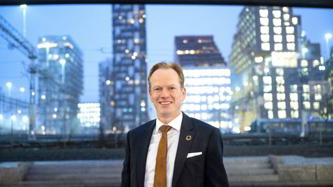 Geir Holmgren la onsdag frem sitt første kvartalsresultat som konsernsjef for Gjensidige.