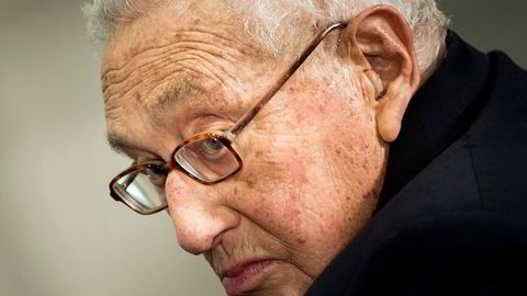 Henry Kissinger avbildet i 2016.