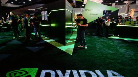 Nvidia stiger etter flere dagers børsfall.