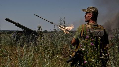 Hvis den pågående offensiven feiler, befinner ukrainerne seg i en vanskelig situasjon, skriver Sverre Diesen. 13. juli avfyrte ukrainske styrker en Partyzan-rakett nær frontlinjen i Zaporizjzja-regionen.