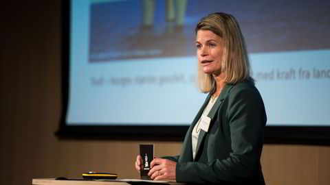 Jekker opp investeringsanslagene, men advarer også oljeselskapene: Ingrid Sølvberg, direktør i Oljedirektoratet.