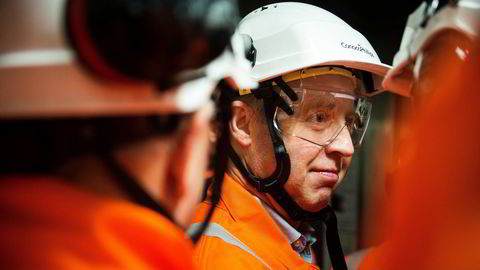 Forbundsleder Frode Alfheim i Industri Energi sier de jobber for at Rec Solar skal fortsette driften i Norge, der totalt 250 ansatte holder til.