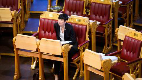 Utenriksminister Søreide svarte Stortinget om saken onsdag.