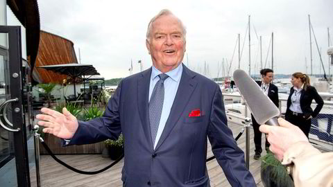 Skipsreder Herbjørn Hansson i Nordic American Tankers.